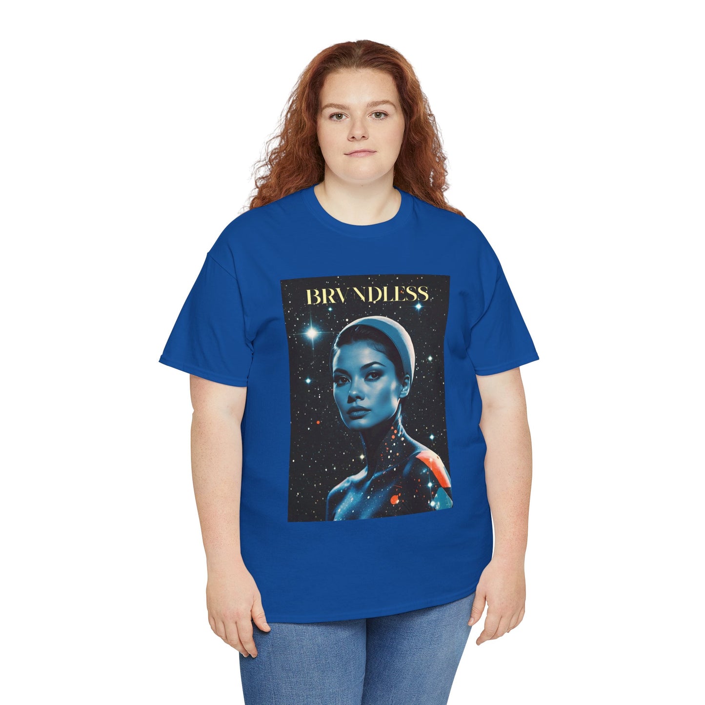 Classy Space Girl Unisex Heavy Cotton Tee