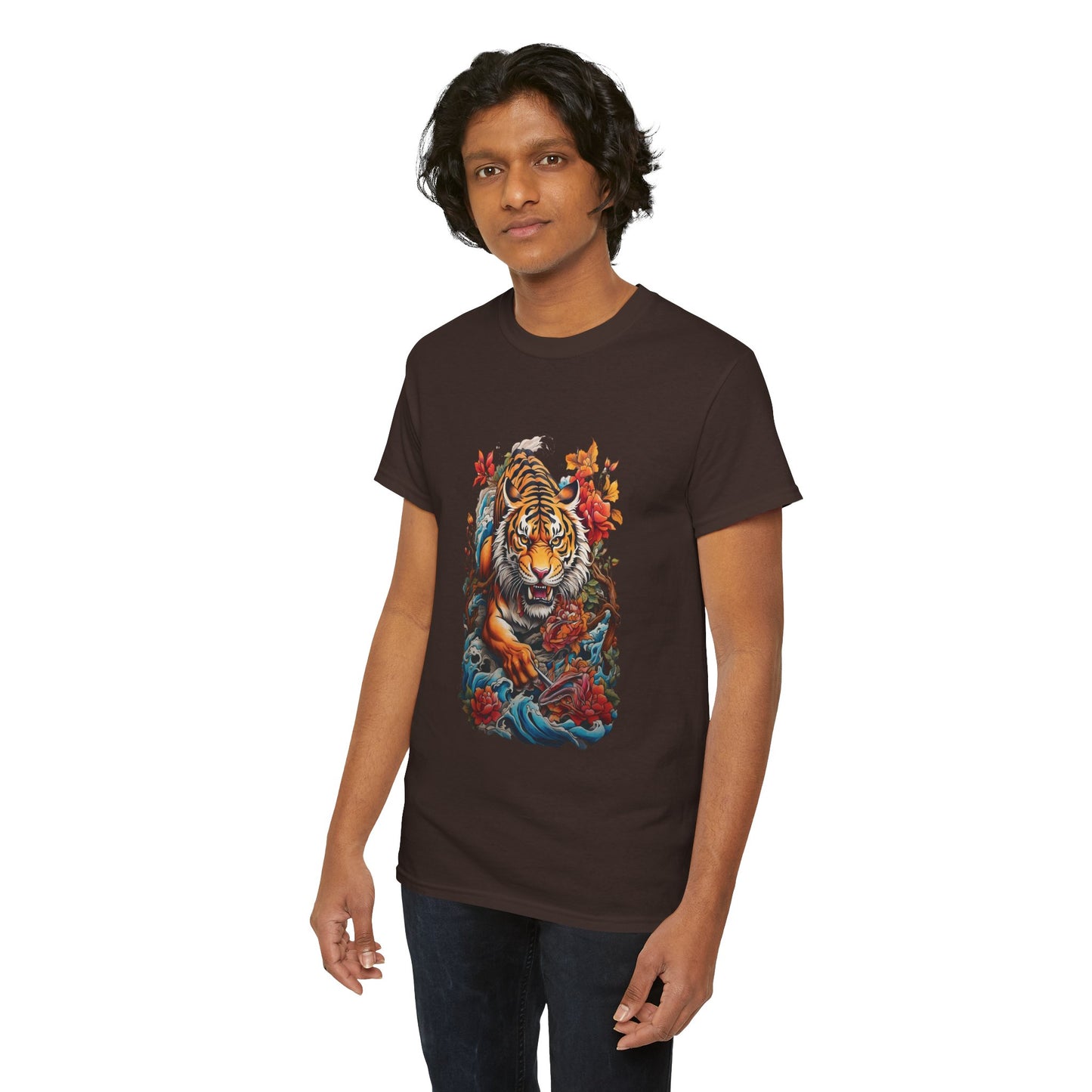 EYE OF THE TIGER Unisex Heavy Cotton Tee