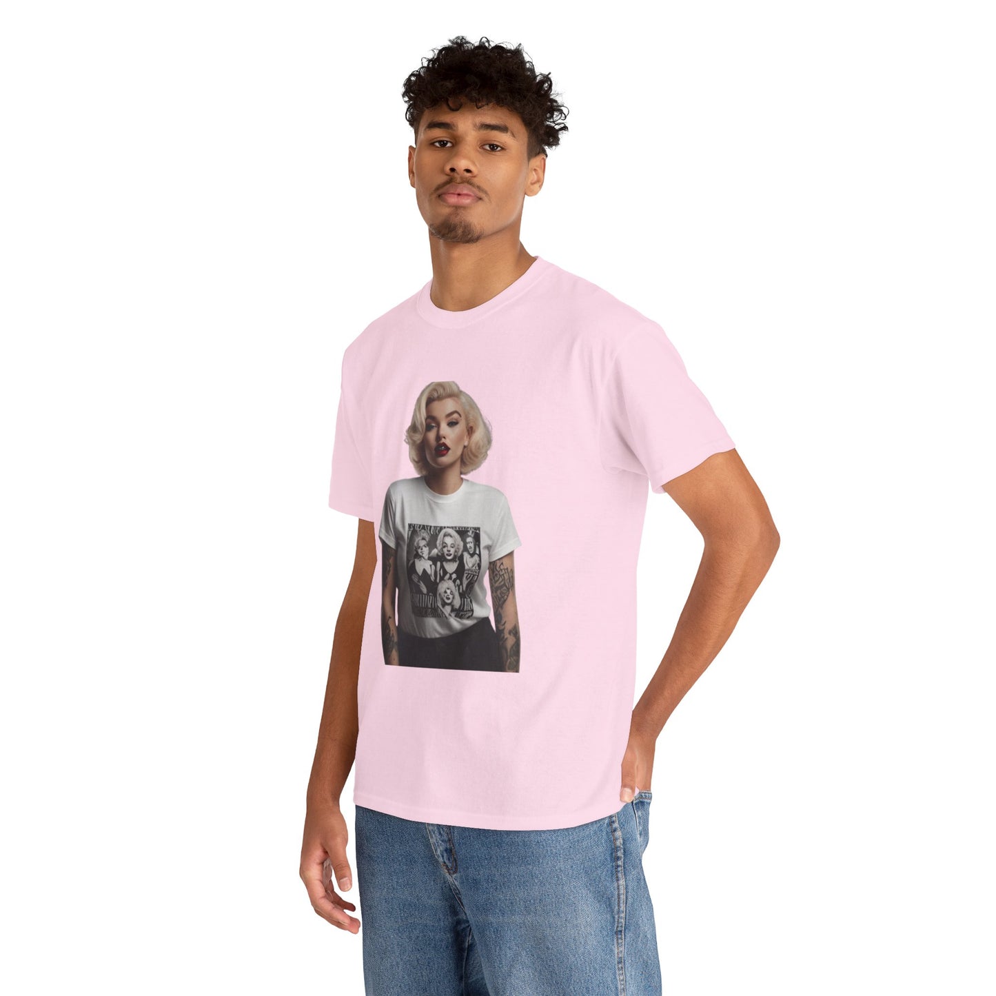 Marilyn Monroe Unisex Heavy Cotton Tee