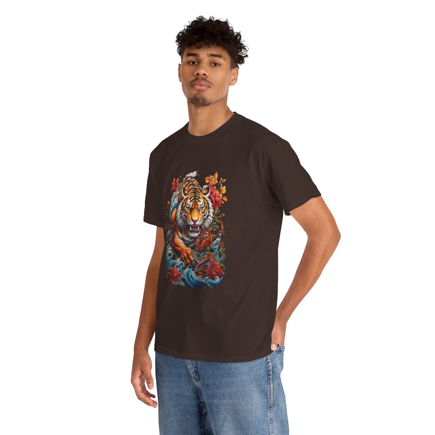 EYE OF THE TIGER Unisex Heavy Cotton Tee