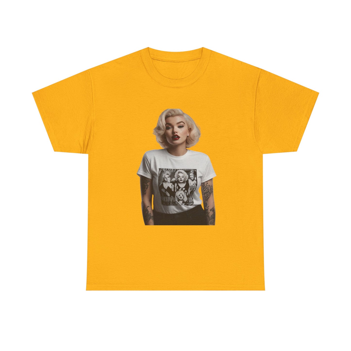 Marilyn Monroe Unisex Heavy Cotton Tee