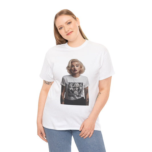 Marilyn Monroe Unisex Heavy Cotton Tee