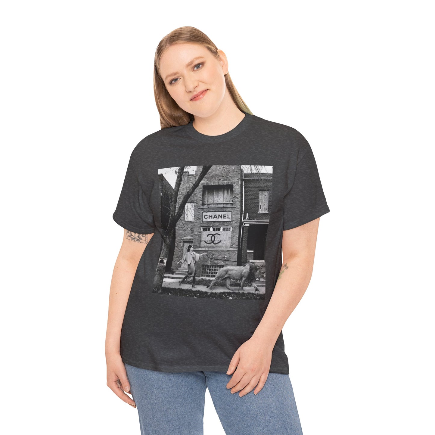 CHANNEL Unisex Heavy Cotton Tee