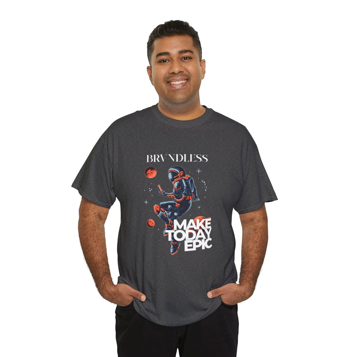 Spaceman Epic DAY Unisex Heavy Cotton Tee