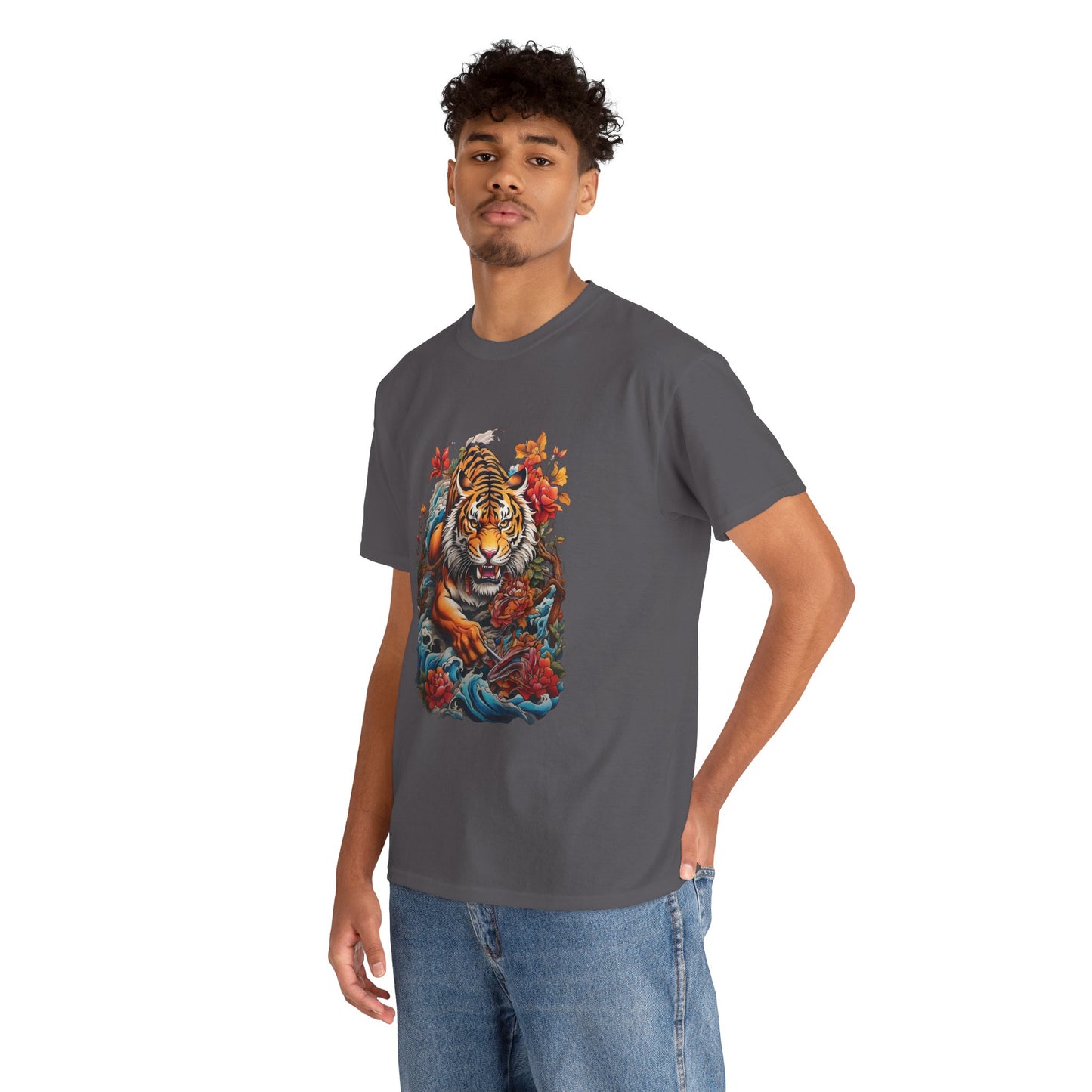 EYE OF THE TIGER Unisex Heavy Cotton Tee