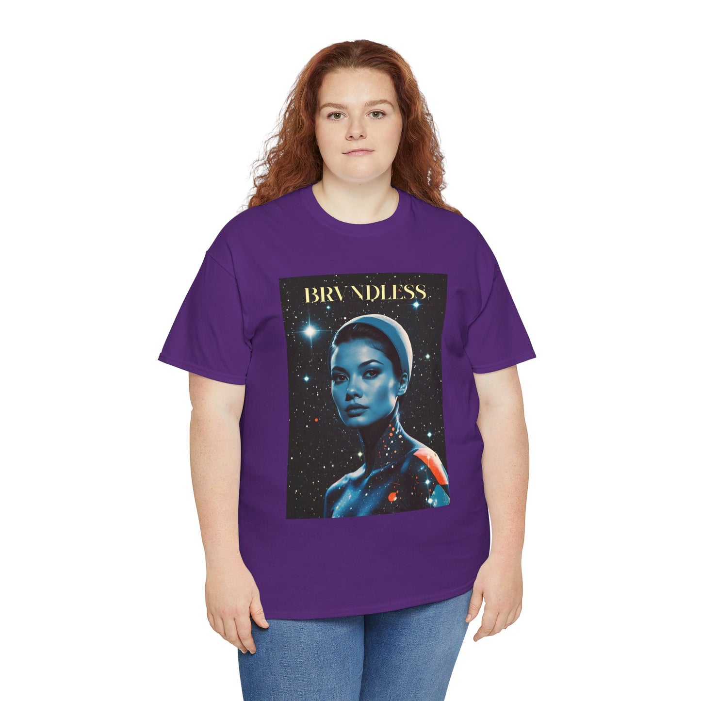 Classy Space Girl Unisex Heavy Cotton Tee