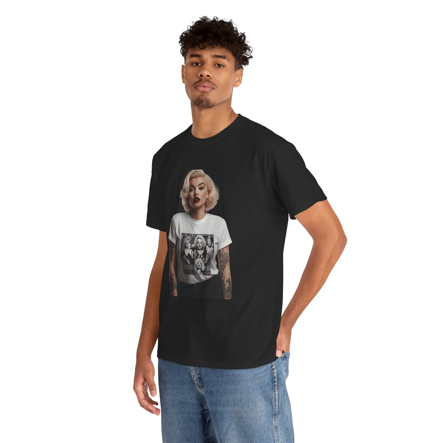 Marilyn Monroe Unisex Heavy Cotton Tee