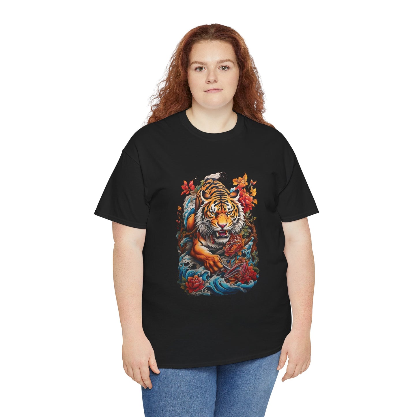 EYE OF THE TIGER Unisex Heavy Cotton Tee