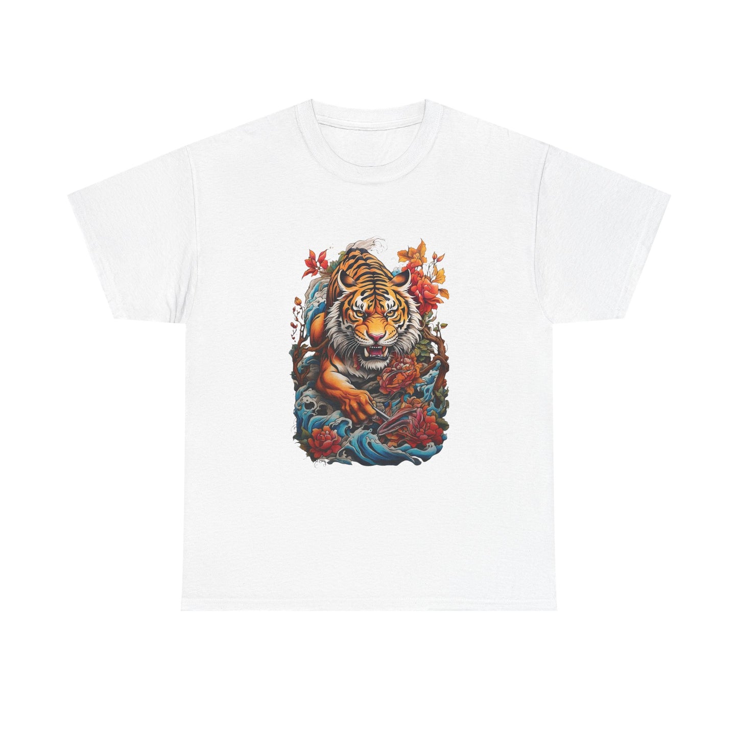 EYE OF THE TIGER Unisex Heavy Cotton Tee