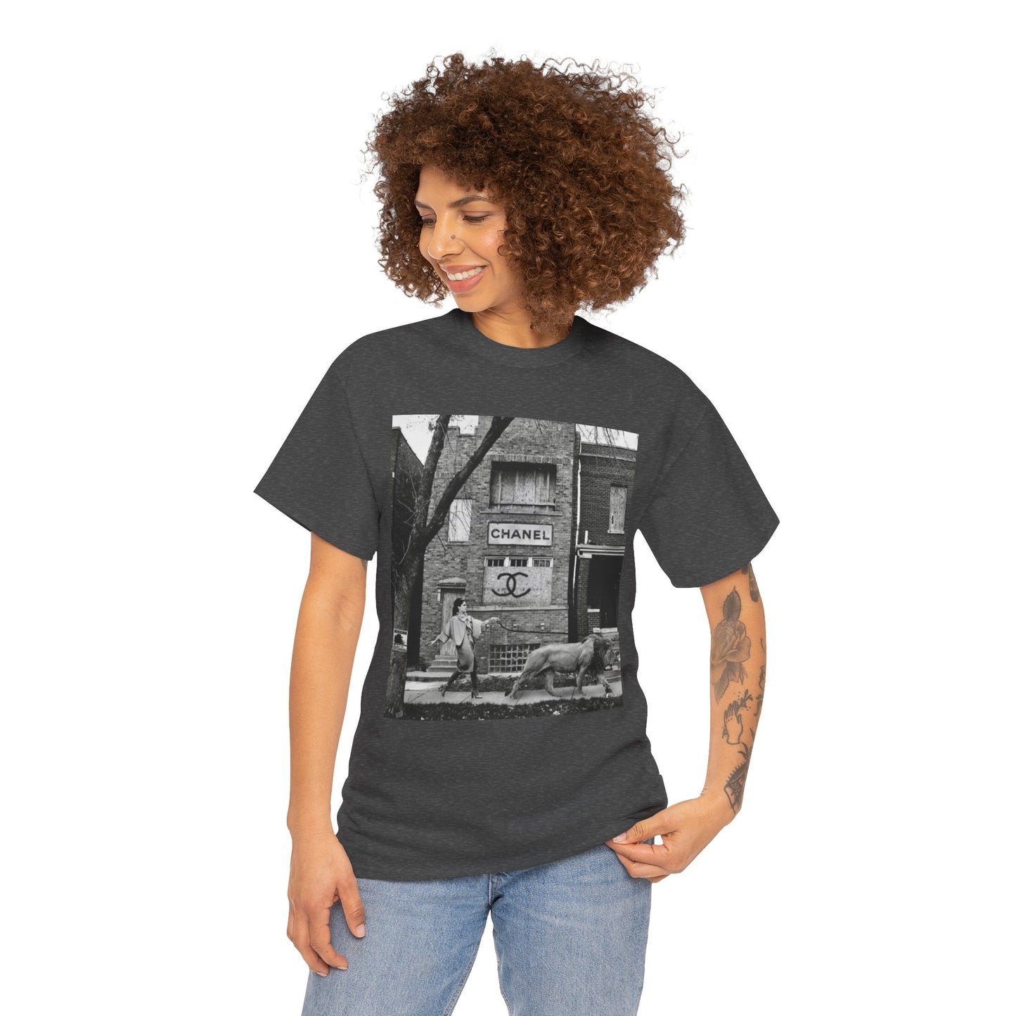 CHANNEL Unisex Heavy Cotton Tee