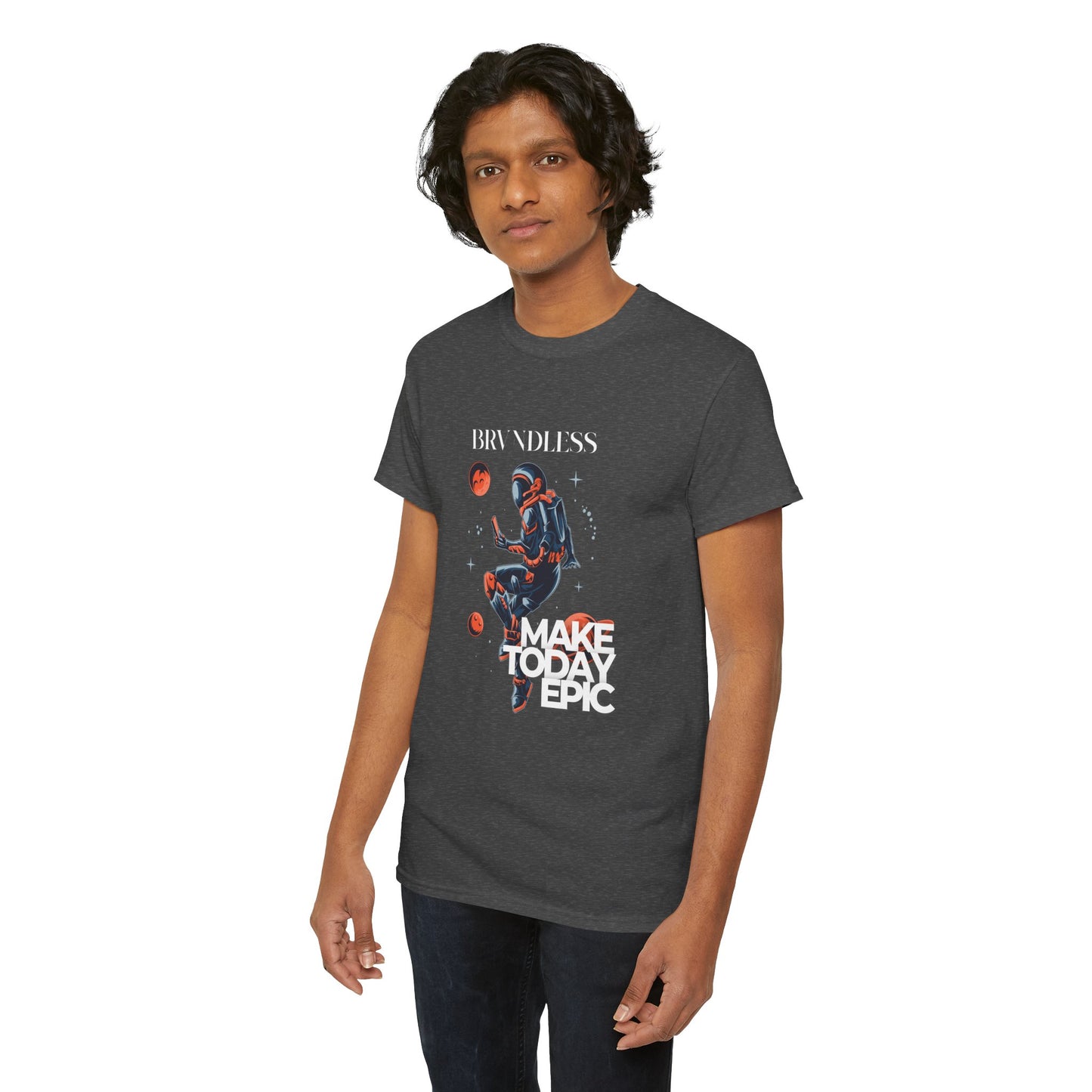 Spaceman Epic DAY Unisex Heavy Cotton Tee