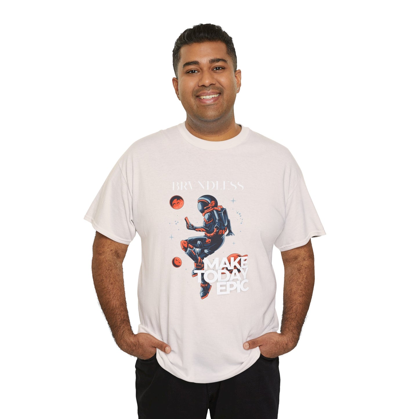 Spaceman Epic DAY Unisex Heavy Cotton Tee