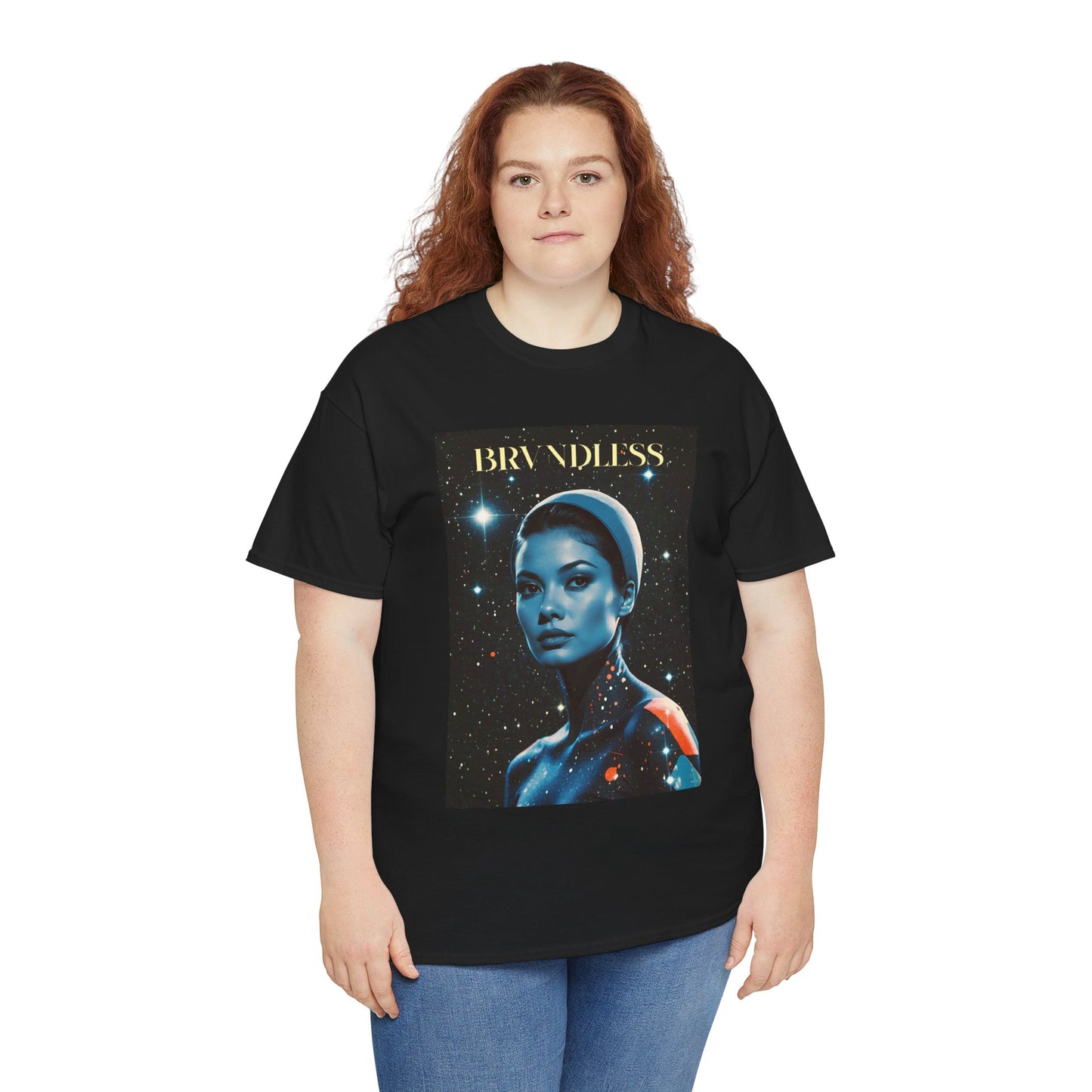 Classy Space Girl Unisex Heavy Cotton Tee