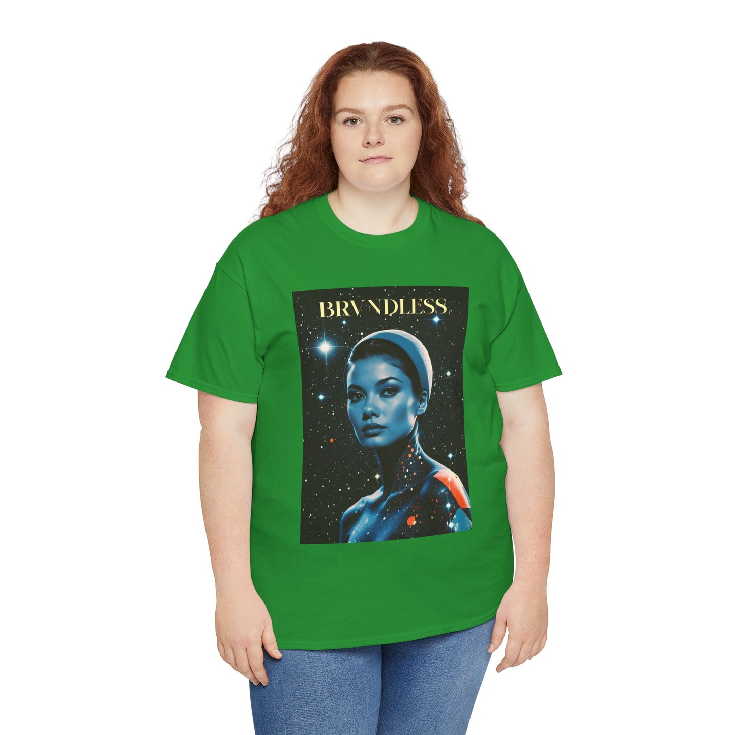 Classy Space Girl Unisex Heavy Cotton Tee