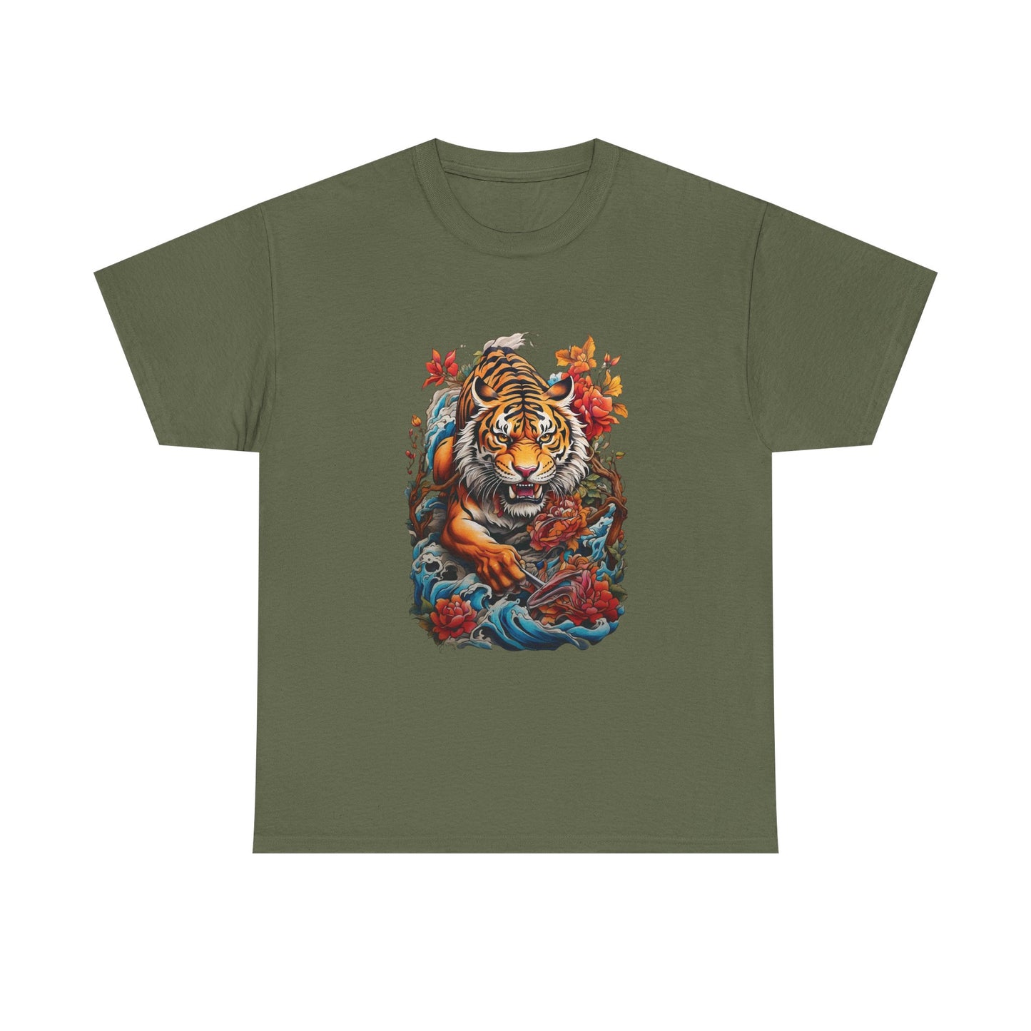 EYE OF THE TIGER Unisex Heavy Cotton Tee