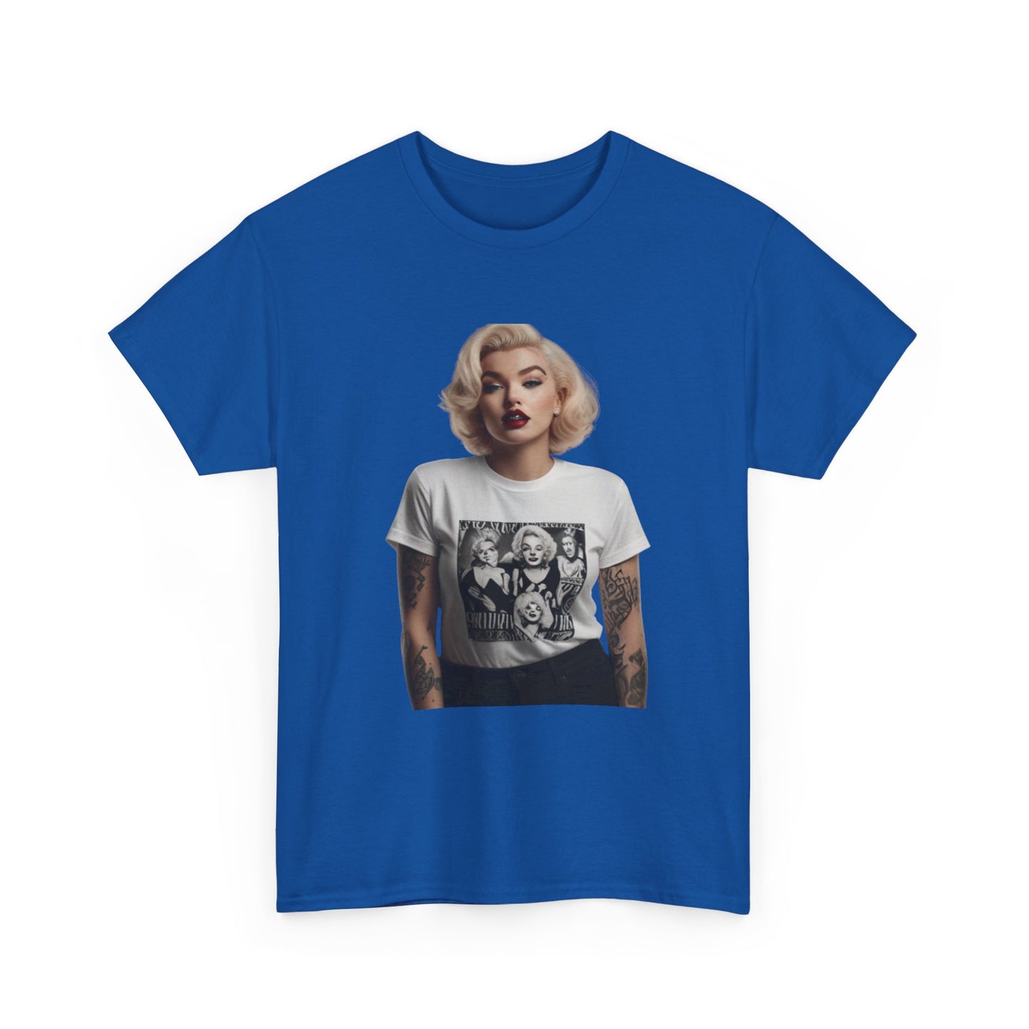 Marilyn Monroe Unisex Heavy Cotton Tee