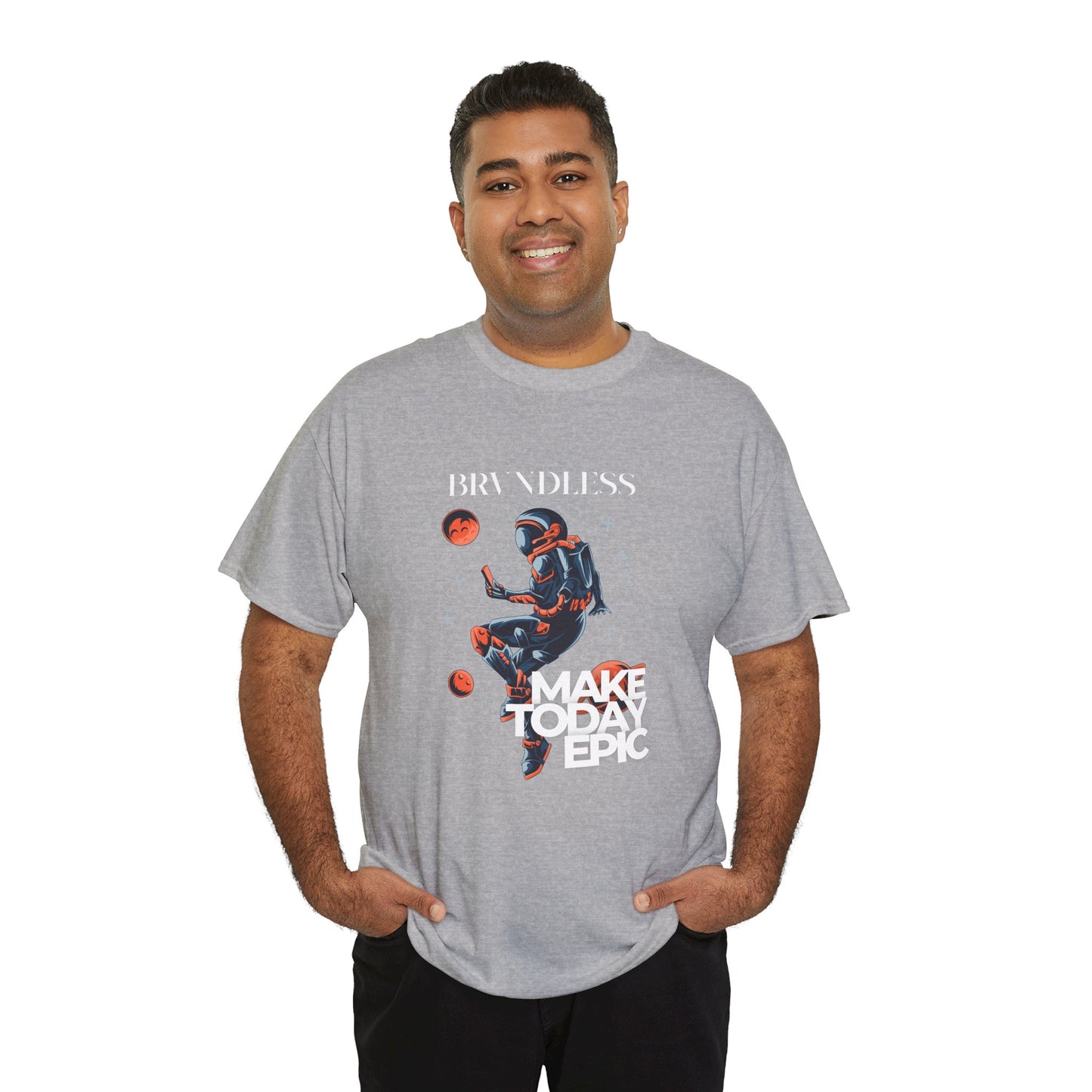 Spaceman Epic DAY Unisex Heavy Cotton Tee
