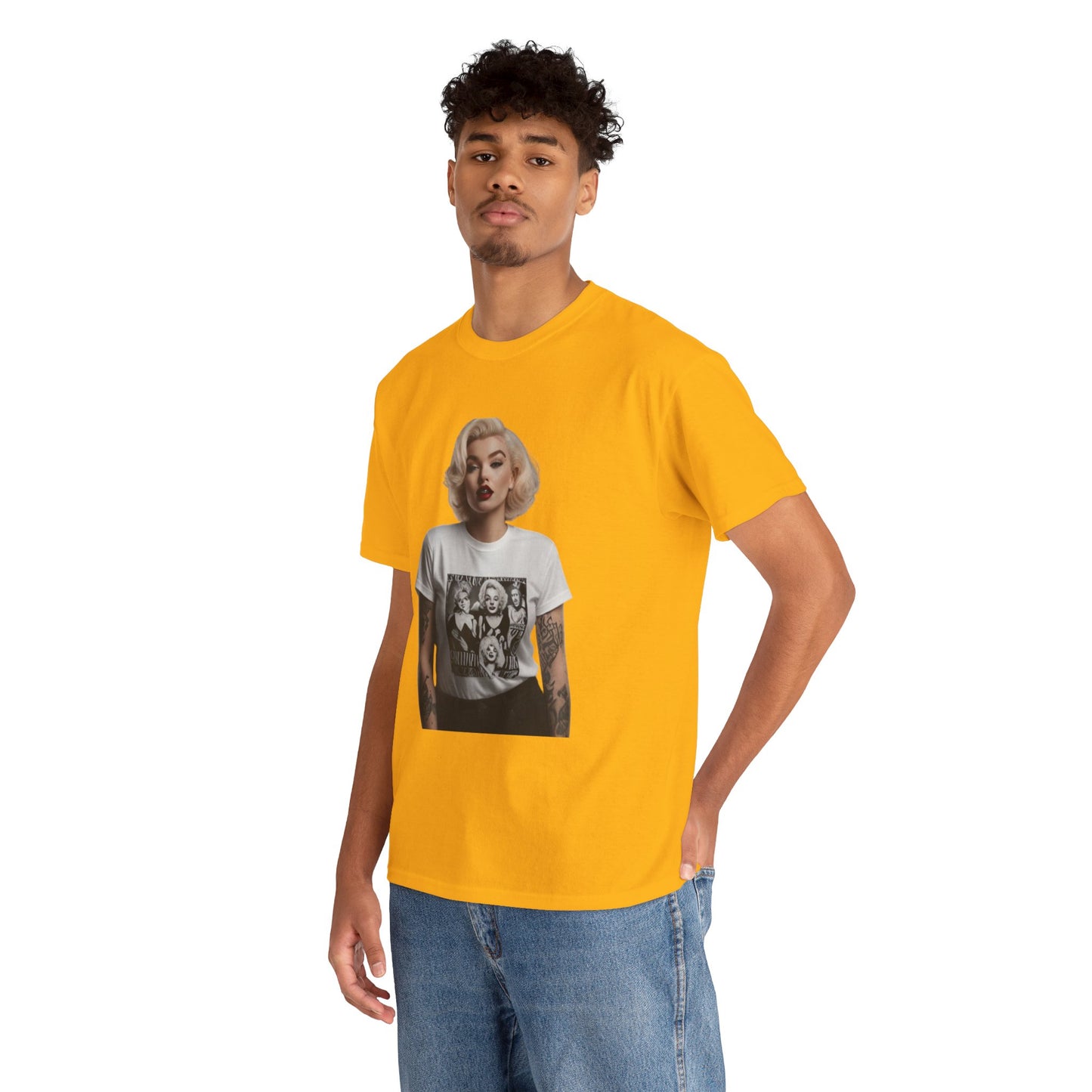Marilyn Monroe Unisex Heavy Cotton Tee