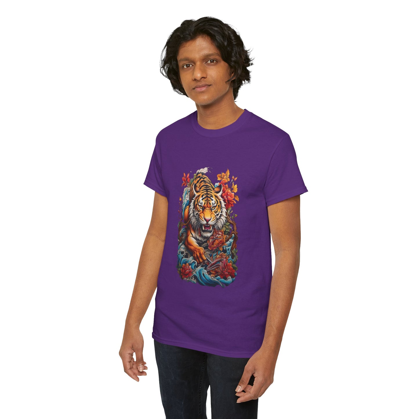 EYE OF THE TIGER Unisex Heavy Cotton Tee
