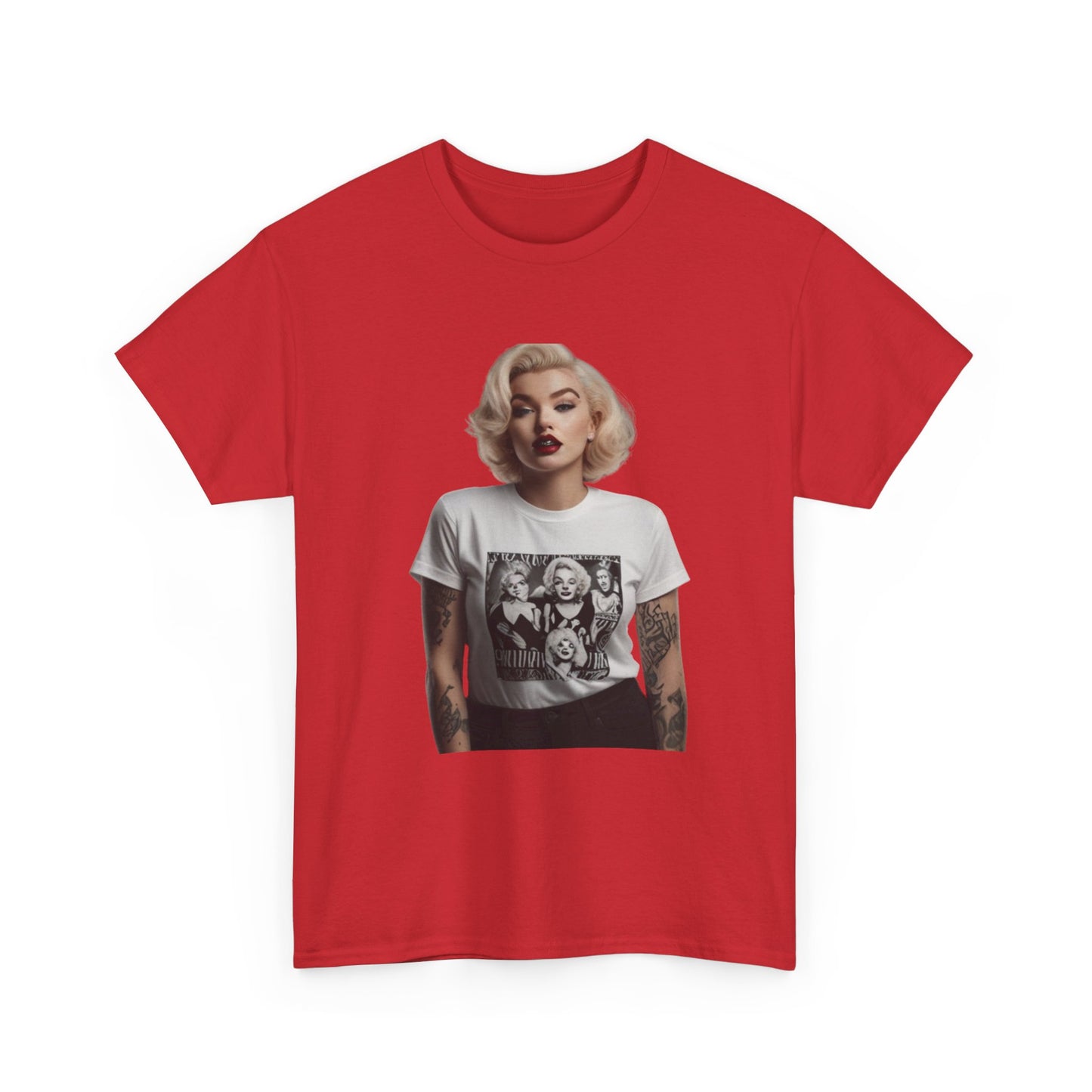 Marilyn Monroe Unisex Heavy Cotton Tee